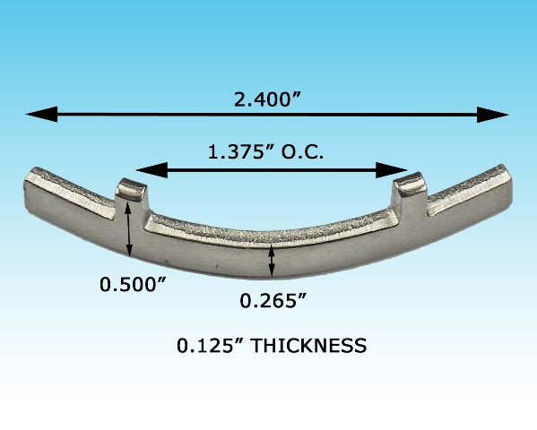 Peacock Twin Leg Steel Toe Grab Inserts – Thoro'Bred, Inc.