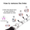 Dog Prong Collar, Adjustable Stainless Steel Training Pinch Collar for Dogs with Comfort Rubber Tips and Quick Snap Buckle Release, Dog Choke Collar for Small Medium Large Dogs