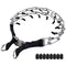 Dog Prong Collar, Adjustable Stainless Steel Training Pinch Collar for Dogs with Comfort Rubber Tips and Quick Snap Buckle Release, Dog Choke Collar for Small Medium Large Dogs