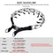 Dog Prong Collar, Adjustable Stainless Steel Training Pinch Collar for Dogs with Comfort Rubber Tips and Quick Snap Buckle Release, Dog Choke Collar for Small Medium Large Dogs